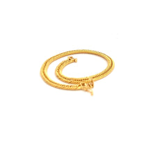 Load image into Gallery viewer, 18K Yellow Gold Bracelet Triple Lock 2.02 grams Size 5.25  inches - Rafant