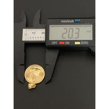 Load image into Gallery viewer, 18K Gold Pendant Round Sto Nino 1.37 grams - Rafant