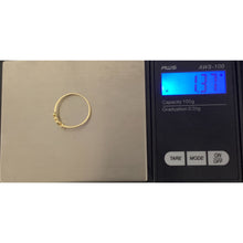 Load image into Gallery viewer, 18K Gold Ring 1.37 grams Size 5.75 - Rafant