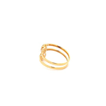 Load image into Gallery viewer, 18K Yellow Gold Ring Spiral Flower 1.50 grams Size 8 - Rafant