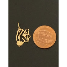 Load image into Gallery viewer, 18K Gold Pendant Mom Child 0.88 grams - Rafant