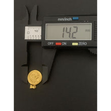 Load image into Gallery viewer, 18K Gold Pendant Dragon Lucky Charm 1.39 grams - Rafant