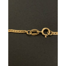 Load image into Gallery viewer, 18K Gold Necklace Chain 18 inches Cross Pendant 2.48 grams - Rafant