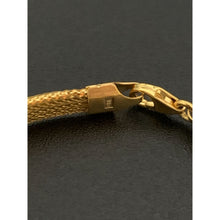 Load image into Gallery viewer, 18K Gold Bracelet Soft Bangle Mesh Flexible Size 7 inches 2.07 grams - Rafant
