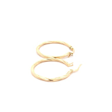 Load image into Gallery viewer, 18K Yellow Gold Earrings Hoops 1.31 grams - Rafant