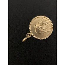 Load image into Gallery viewer, 18K Gold Pendant Round Mother Mary 1.02 grams Small - Rafant