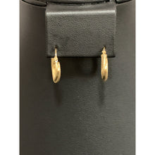 Load image into Gallery viewer, 18K Saudi Gold Earrings Hoops Loops Small - Rafant