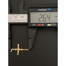 Load image into Gallery viewer, 18K Saudi Gold Cross Pendant - Rafant