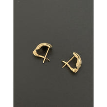 Load image into Gallery viewer, 18K Saudi Gold Earrings French Clips 1.29 grams - Rafant