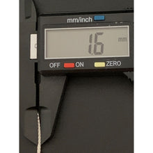 Load image into Gallery viewer, 18K Gold Necklace Chain Soft Omega 16 inches 2.42 grams Two Tone Yellow White Gold - Rafant