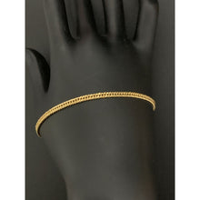 Load image into Gallery viewer, 18K Gold Bracelet Curb Chain 2.61 grams 7.5 inches - Rafant