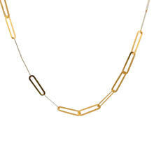 Load image into Gallery viewer, 18K Gold Necklace Chain 15.75 inches plus one inch 1.21 grams - Rafant