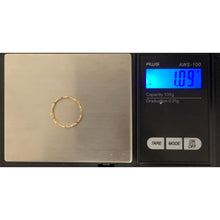 Load image into Gallery viewer, 18K Gold  Ring Infinity 1.09 grams Size 5.75 - Rafant