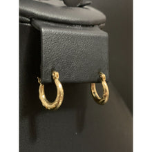 Load image into Gallery viewer, 18K Gold Earrings Hoops Loops Small 1.28 grams - Rafant