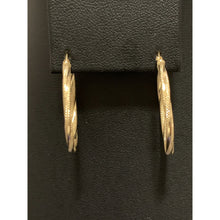 Load image into Gallery viewer, 18K Gold Gold Earrings Hoops Loops 1.32 grams - Rafant