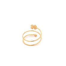 Load image into Gallery viewer, 18K Yellow Gold Ring Spiral Flower 1.22 grams Size 8.5 - Rafant