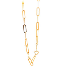 Load image into Gallery viewer, 18K Yellow Gold Bracelet Paperclip 7 Inches 1.69 grams - Rafant