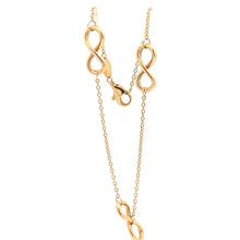 Load image into Gallery viewer, 18K Yellow Gold Bracelet Infinity Size 7.5 inches 1.77 grams - Rafant