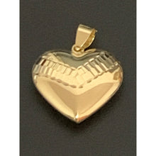 Load image into Gallery viewer, 18K Gold Pendant Puffed Heart 3.56 grams - Rafant
