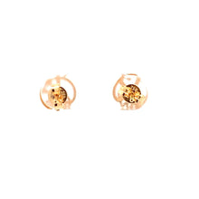 Load image into Gallery viewer, 18K Yellow Gold Earrings Stud Love Heart Tiny 1.26 grams - Rafant