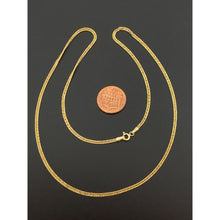 Load image into Gallery viewer, 18K Gold Necklace Chain Curb 19.5 inches 2.88 grams - Rafant