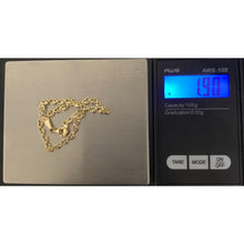 Load image into Gallery viewer, 18K Gold Bracelet Heart Link 1.90 grams Size 7 inches - Rafant