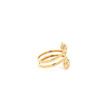 Load image into Gallery viewer, 18K Yellow Gold Ring Spiral Flower 1.50 grams Size 8 - Rafant
