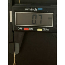 Load image into Gallery viewer, 18K Saudi Gold Necklace Chain 19.50" with Zodiac Sign Gemini - Rafant