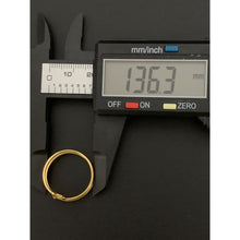 Load image into Gallery viewer, 18K Gold Rings Spiral Crown 1.18 grams Size 7.5 - Rafant