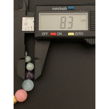 Load image into Gallery viewer, 24K Gold Money Bags Lucky Charm Bracelet Gemstones Size 6 to 8 inches - Rafant