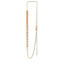 Load image into Gallery viewer, 18K Gold Bracelet 6 inches plus one inch Very Tiny Charms 0.49 grams - Rafant