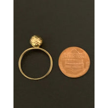 Load image into Gallery viewer, 18K Gold Ring Ball 1.88 grams Size 8 - Rafant