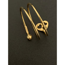 Load image into Gallery viewer, 18K Gold Spiral Heart Ring  0.98 grams Size 6.5 - Rafant