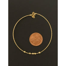 Load image into Gallery viewer, 18K Gold Bracelet Flexible Small Beads 1.12 grams 6.75 inches - Rafant