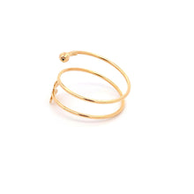 Load image into Gallery viewer, 18K Gold Ring Flower Spiral Size 8 - Rafant