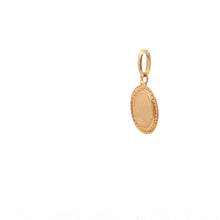 Load image into Gallery viewer, 18K Yellow Gold Pendant Oval Woman Lady 1.18 grams - Rafant