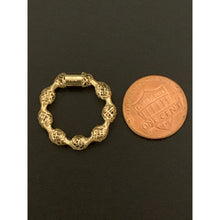 Load image into Gallery viewer, 18K Gold Ring Soft Mesh 0.53 grams Size 5 Dainty Lightweight Delicate - Rafant