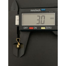 Load image into Gallery viewer, 18K Gold Earrings Pendant Set Heart 1.28 grams - Rafant