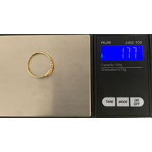 Load image into Gallery viewer, 18K Gold Ring Infinity Heart 1.77 grams Size 8 - Rafant