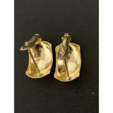 Load image into Gallery viewer, 18K Gold French Clips Earrings 1.27 grams - Rafant