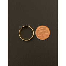 Load image into Gallery viewer, 18K Gold Ring Wedding Band Two Tone Yellow White 2.68 grams S 7.25 - Rafant