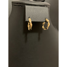 Load image into Gallery viewer, 18K Gold Earrings Hoops Loops Spiral - Rafant