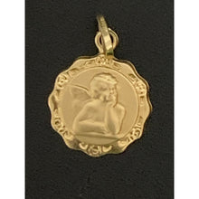Load image into Gallery viewer, 18K Gold Pendant Angel Small 0.77 grams - Rafant