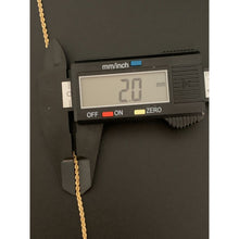 Load image into Gallery viewer, 18K Gold Necklace Rope Chain 19.75 inches 1.92 grams - Rafant