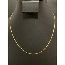 Load image into Gallery viewer, 18K Gold Necklace Chain 18 inches 1.37 grams Lightweight - Rafant