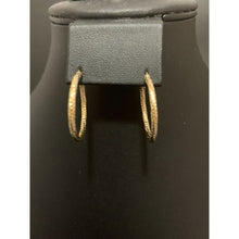 Load image into Gallery viewer, 18K Gold Earrings Hoops Loops 1.48 grams - Rafant