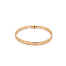 Load image into Gallery viewer, 18K Yellow Gold Bracelet Bangle Soft Mesh Stretchable 7.75 inches 0.87 grams - Rafant