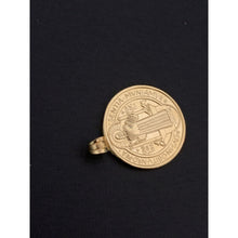 Load image into Gallery viewer, 18K Gold Pendant Saint Benedict Religious 2.70 grams - Rafant