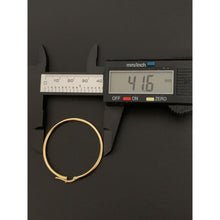 Load image into Gallery viewer, 18K Gold Earrings Hoops Loops 2.38 grams - Rafant