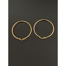 Load image into Gallery viewer, 18K Gold Earrings Hoops Loops 2.38 grams - Rafant